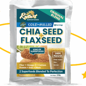 Cold Milled Chia Seed & Flaxseed ORIGINAL BLEND (220g)